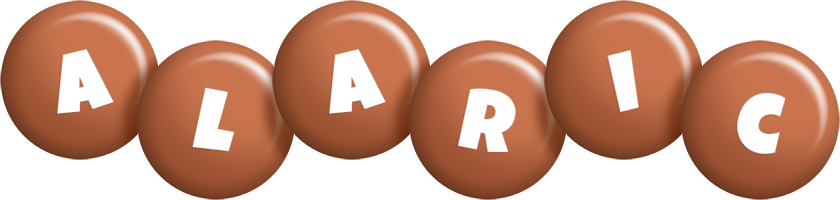 Alaric candy-brown logo