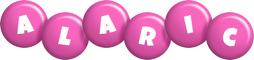 Alaric candy-pink logo