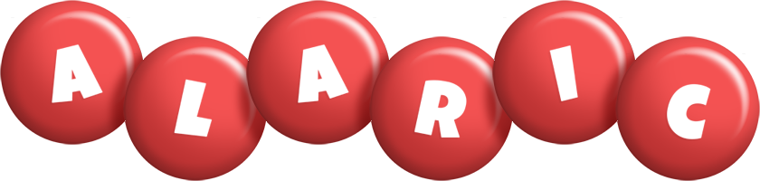 Alaric candy-red logo