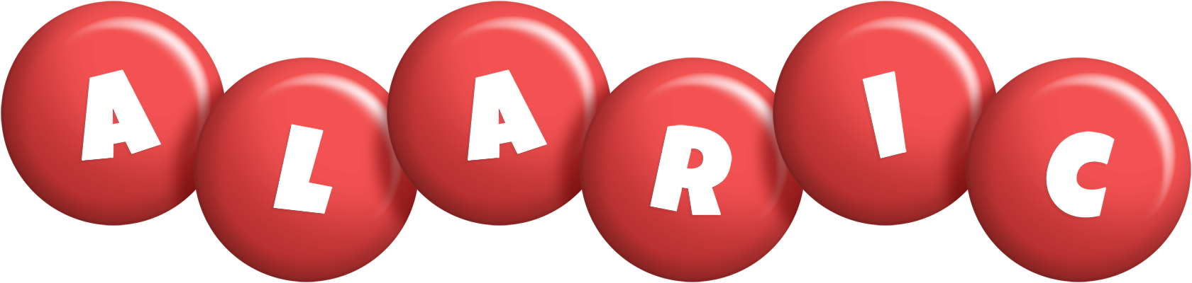 Alaric candy-red logo