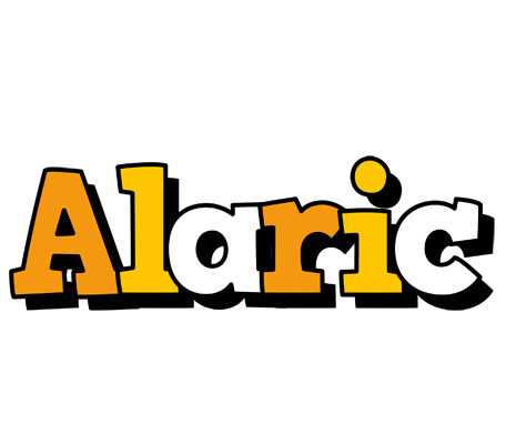 Alaric cartoon logo