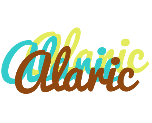 Alaric cupcake logo