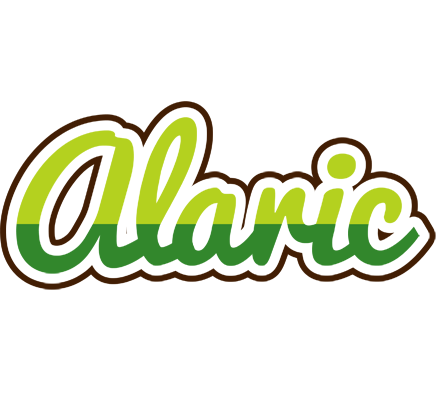 Alaric golfing logo