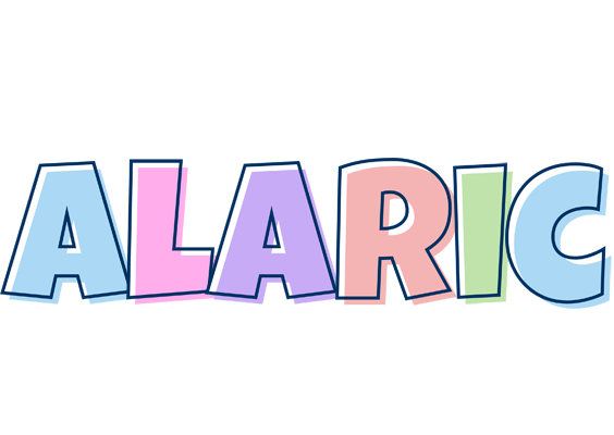 Alaric pastel logo