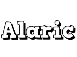 Alaric snowing logo