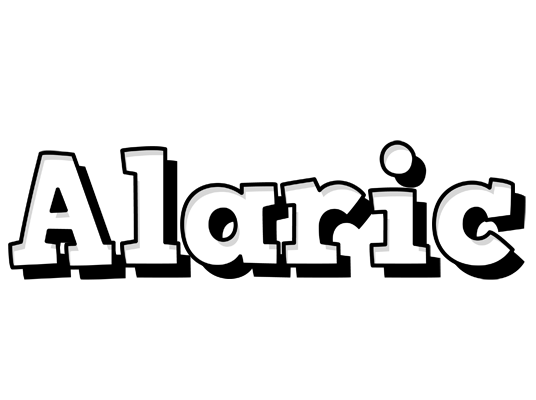 Alaric snowing logo