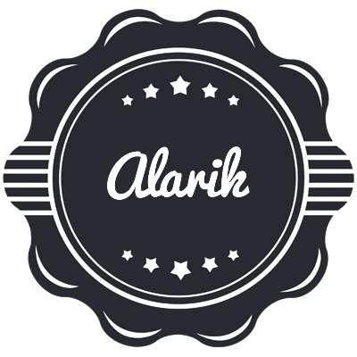 Alarik badge logo