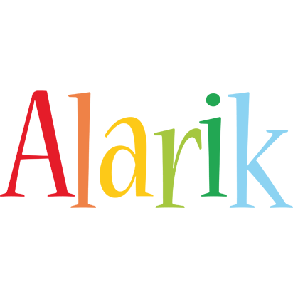 Alarik birthday logo