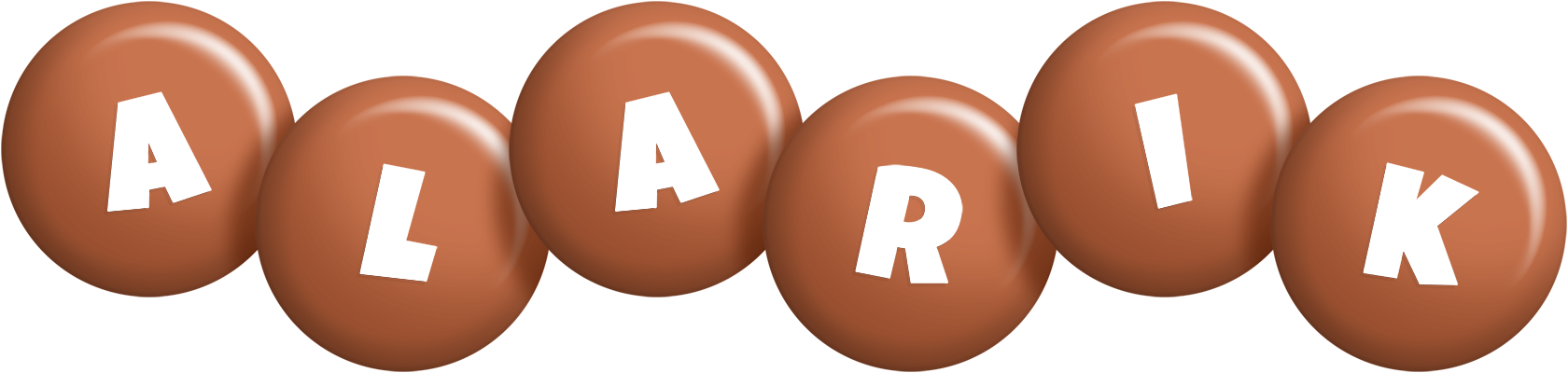 Alarik candy-brown logo