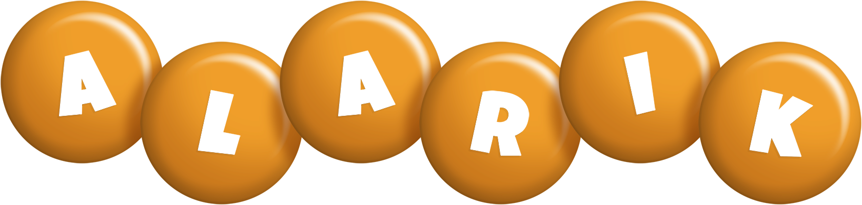 Alarik candy-orange logo