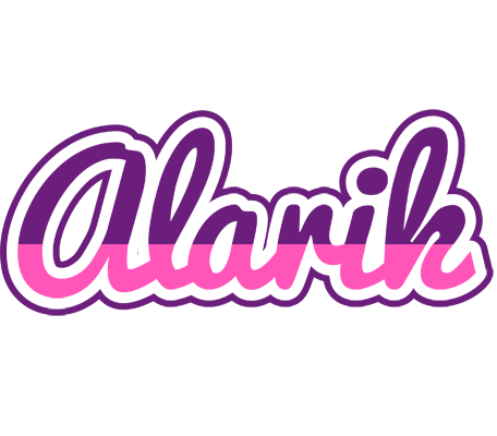 Alarik cheerful logo