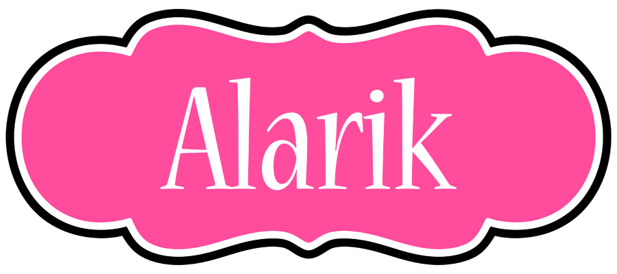 Alarik invitation logo
