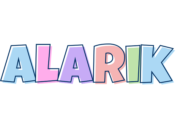 Alarik pastel logo