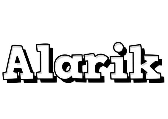 Alarik snowing logo