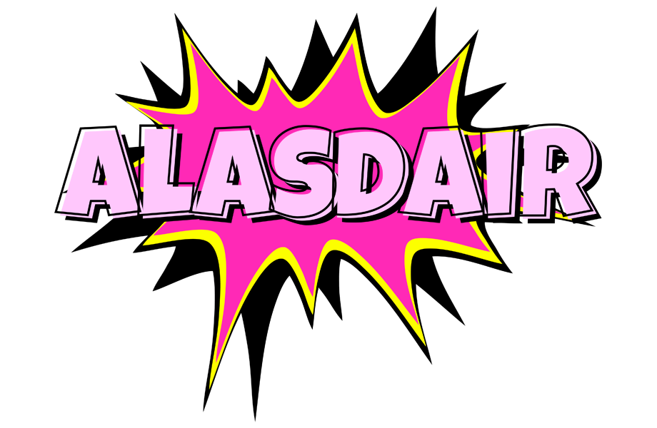 Alasdair badabing logo