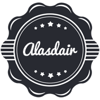 Alasdair badge logo