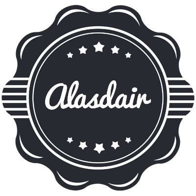 Alasdair badge logo