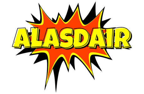 Alasdair bazinga logo