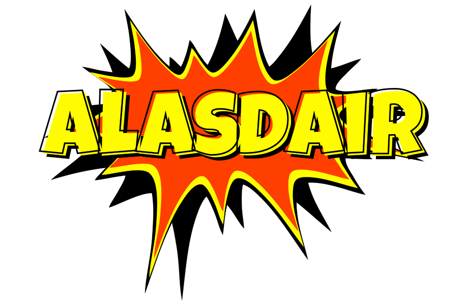 Alasdair bazinga logo