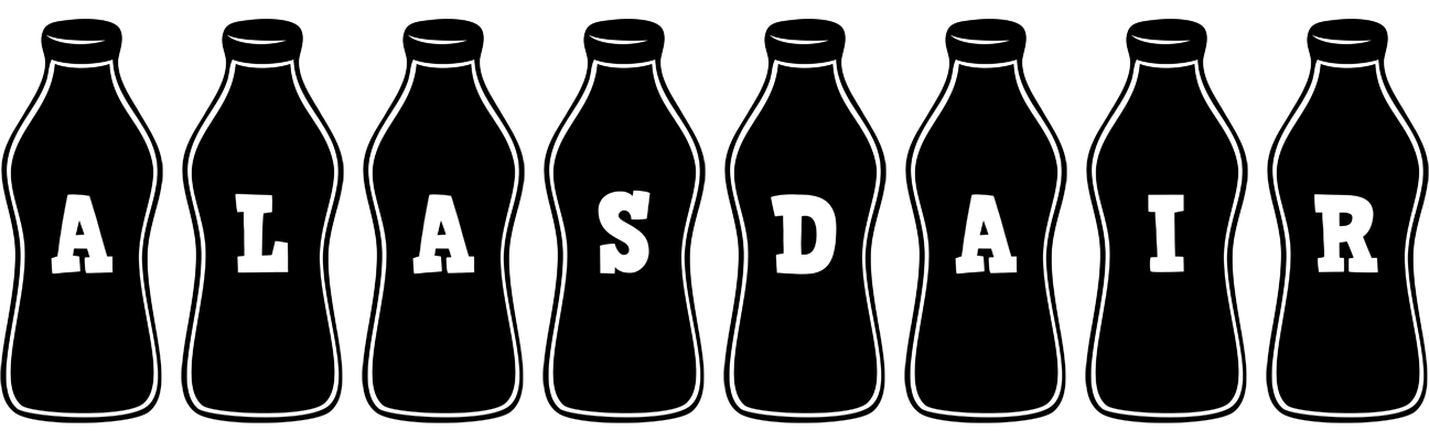 Alasdair bottle logo