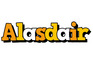 Alasdair cartoon logo