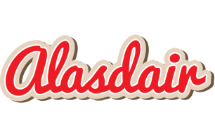 Alasdair chocolate logo