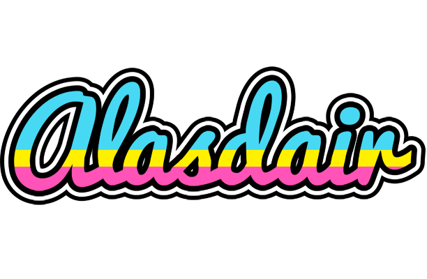Alasdair circus logo