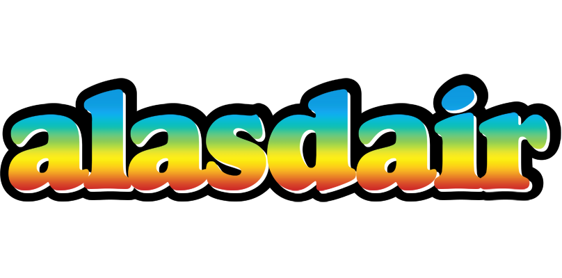 Alasdair color logo
