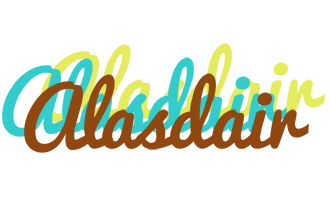 Alasdair cupcake logo