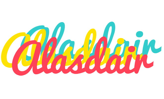 Alasdair disco logo