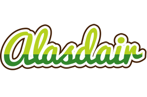 Alasdair golfing logo