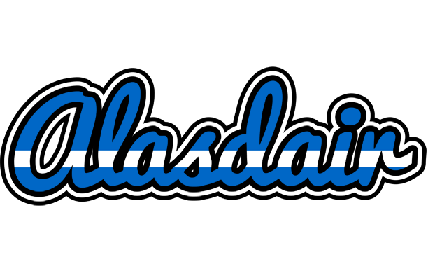 Alasdair greece logo