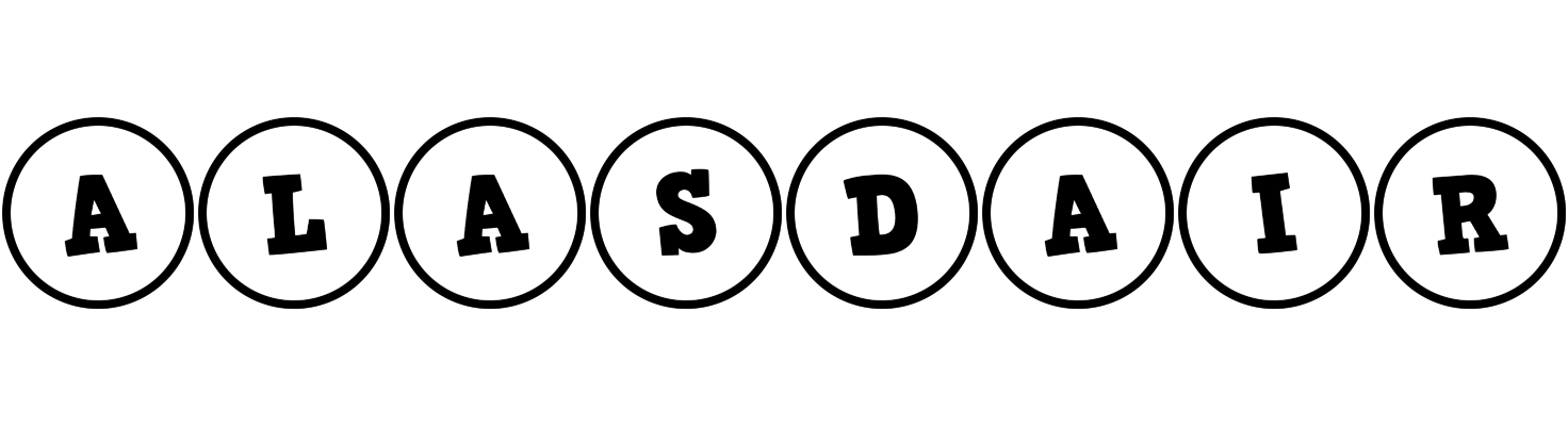 Alasdair handy logo
