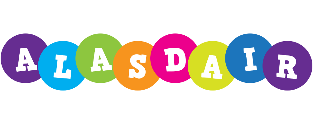 Alasdair happy logo