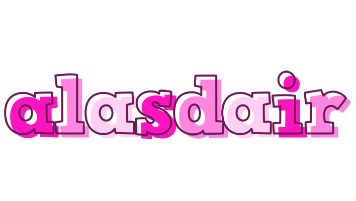 Alasdair hello logo