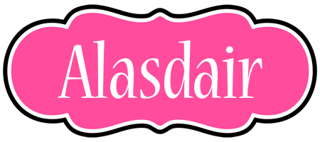 Alasdair invitation logo