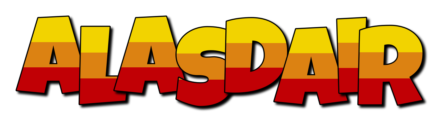 Alasdair jungle logo