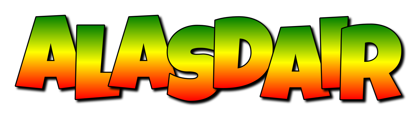 Alasdair mango logo