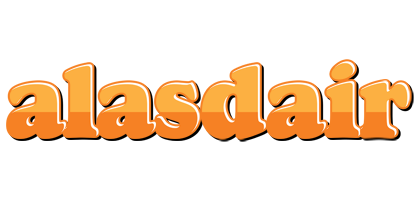 Alasdair orange logo