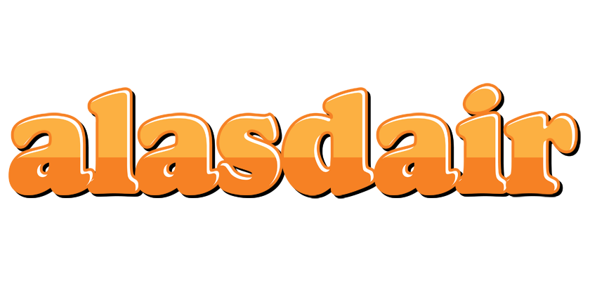 Alasdair orange logo