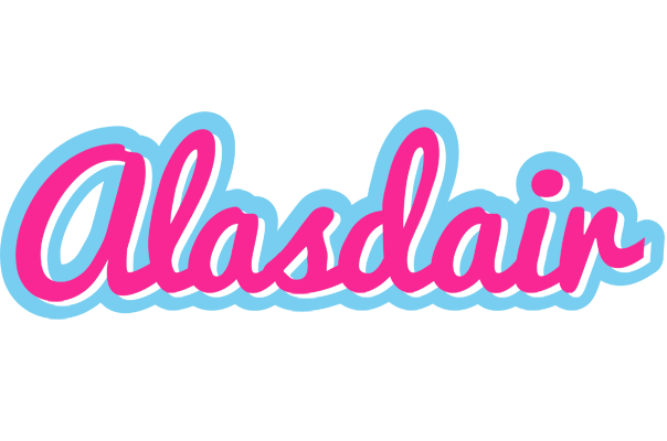 Alasdair popstar logo