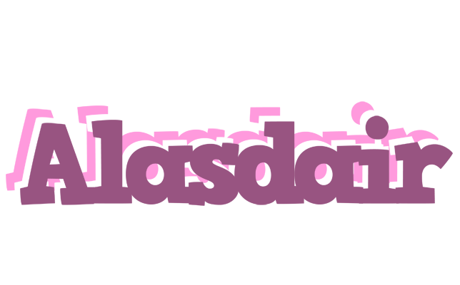Alasdair relaxing logo