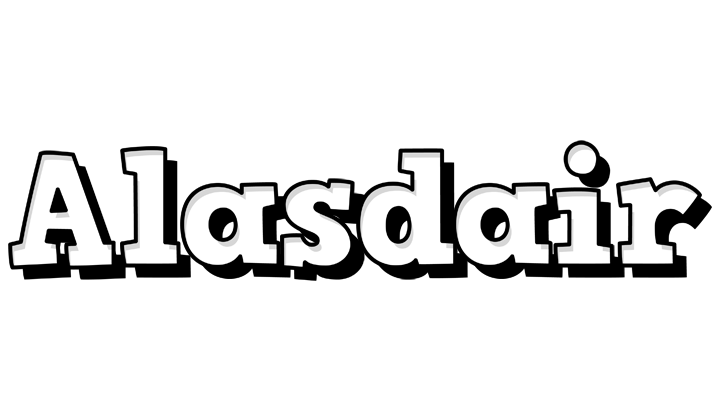 Alasdair snowing logo