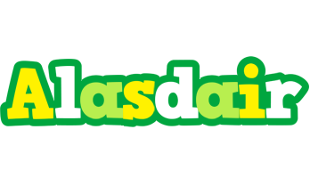 Alasdair soccer logo