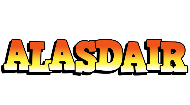 Alasdair sunset logo