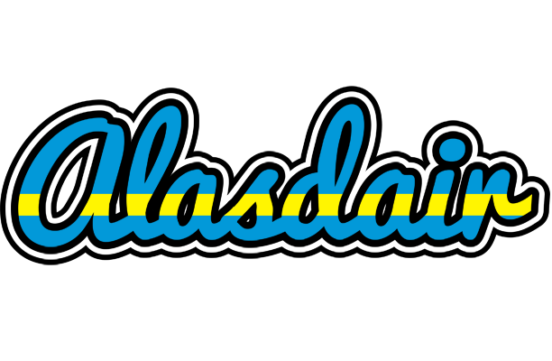 Alasdair sweden logo