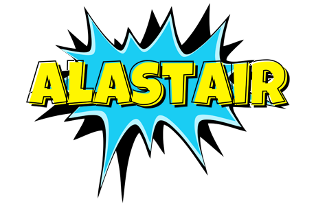 Alastair amazing logo