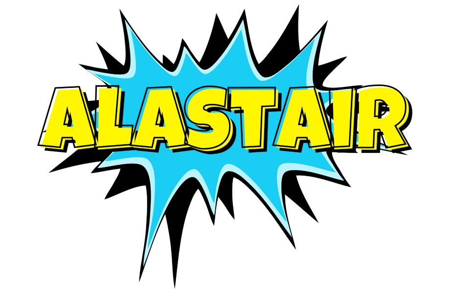 Alastair amazing logo