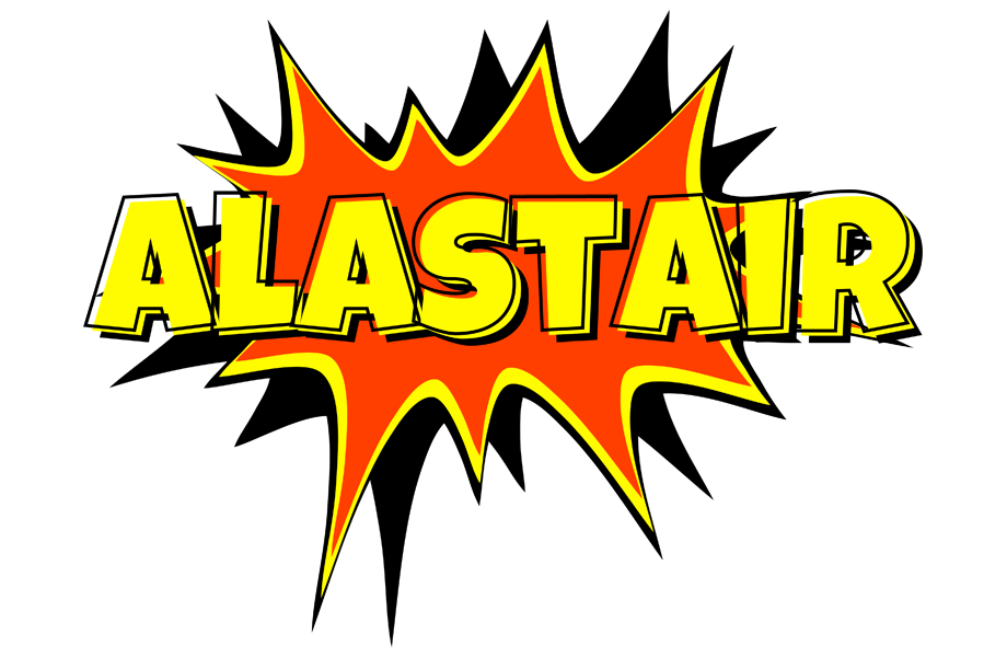 Alastair bazinga logo