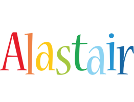 Alastair birthday logo